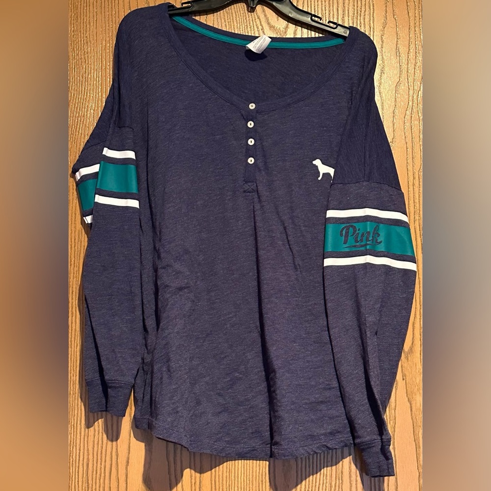 Pink size medium long sleeve shirt